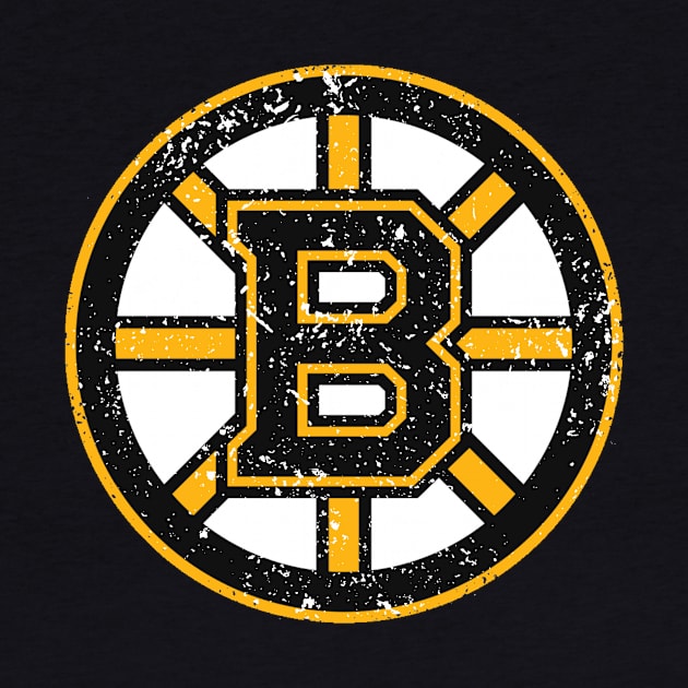 Vintage Boston Bruins by Jedistudios 